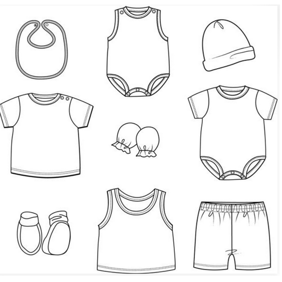 برچسب ست چند تکه نوزاد